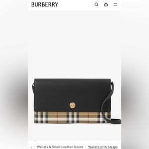 NEW!!!  New Burberry Hannah Wallet Bag 😍